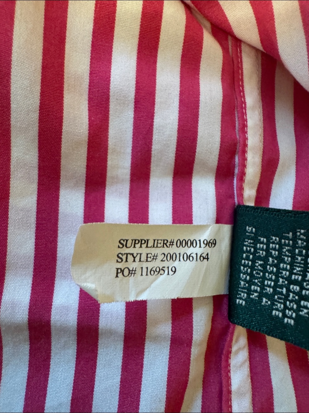 Ralph Lauren Pink & White Striped Button-Down Shirt - Picture 8 of 8